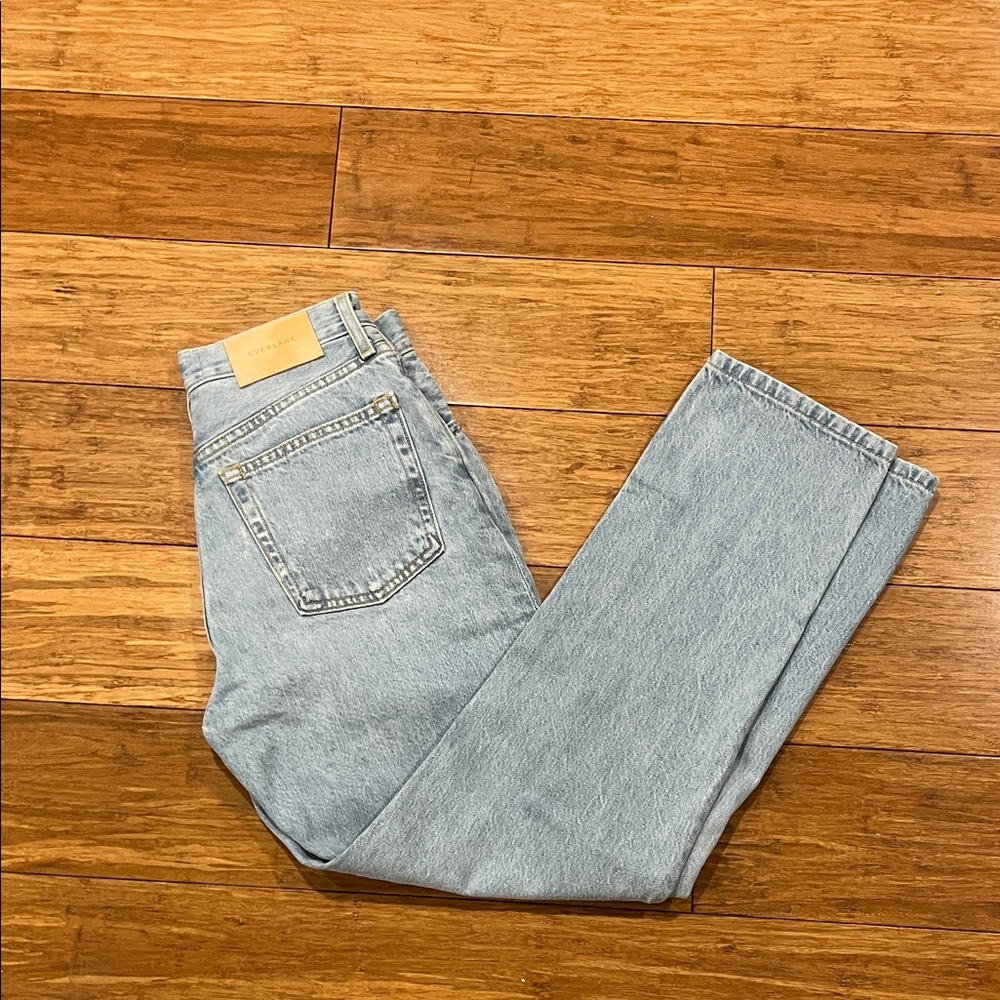 Everlane ankle Light Blue Straight Jeans